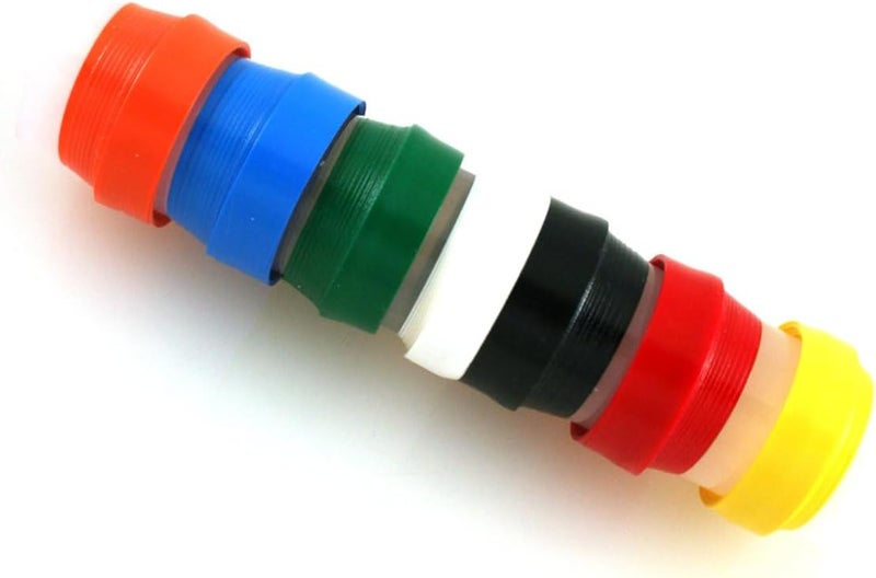 Medixplus Tape n Tell Kit of 7 Silitone Colors for Instruments Identification Coding, Sorting & Organizing - Decal Tool Included - - Image 1